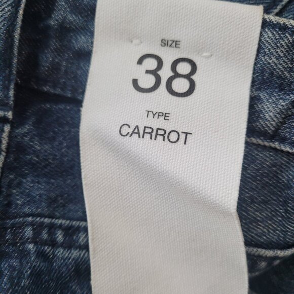 NWT Armani Exchange J51 Carrot Fit Men's Jeans Blue Size 38 - Picture 3 of 5